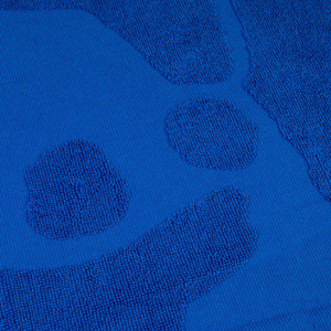 Badhanddoek blauw