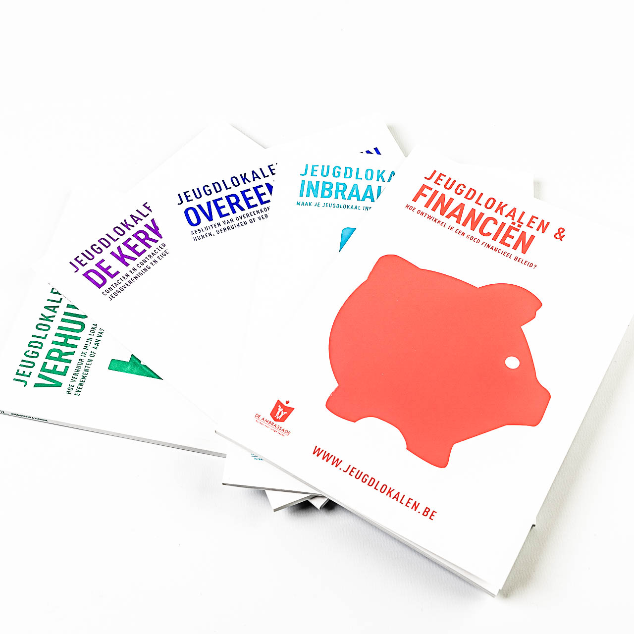 Foto van alle brochures