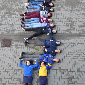 Groepsfoto van een cursusgroep op BKV bij KSA Limburg