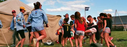 spelende kinderen